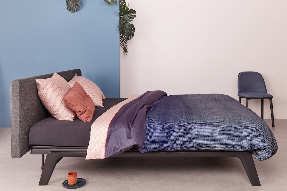 Camas de casal sofisticadas: Design e conforto das camas Auping