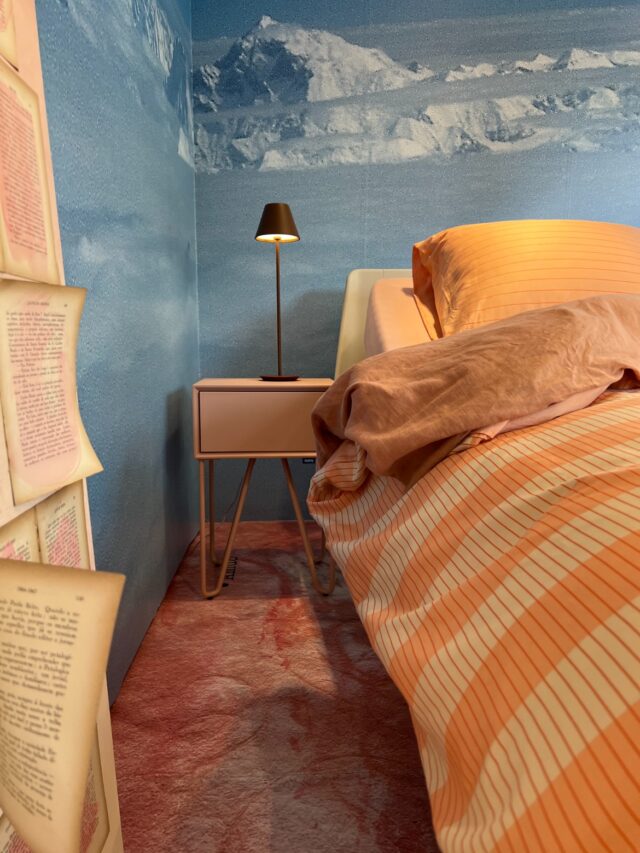 Decoração de quarto inspirada no Tibet