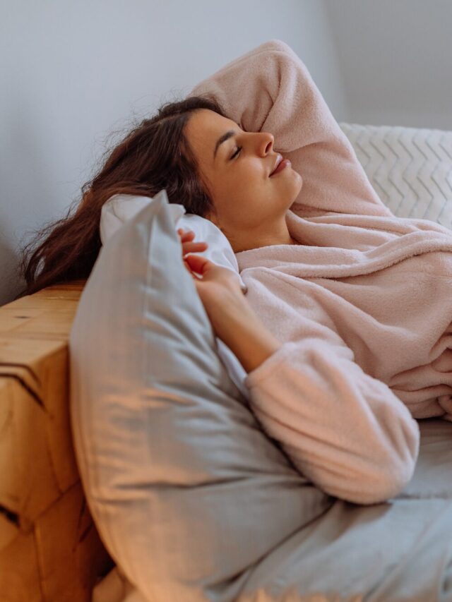 Exercícios de relaxamento antes de dormir