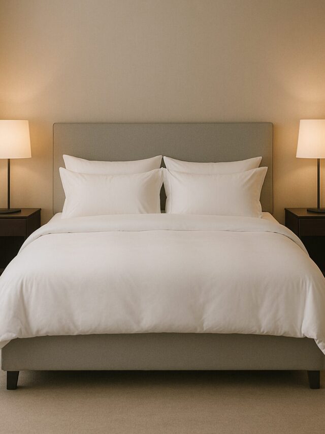Por que cama de hotel parece sempre mais confortável?